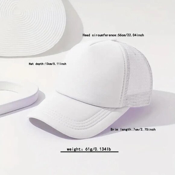 Adjustable Unisex Neon Mesh Trucker Hat (SKU#0461) - Picture 2 of 5